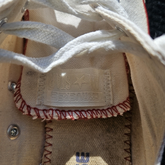 Converse Fancy ox lot top white 7.5 - Picture 7 of 9